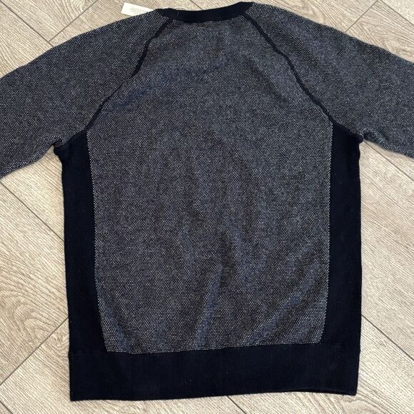 Vince Birdseye Crewneck Wool & Cashmere Sweater Mens Small Casual Soft Comfy NWT - Picture 10 of 12
